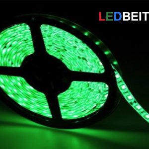 [LBI5050G278] SMD5050 LED Strip, DC12V, 5m (60 Led / m) - IP65, Green