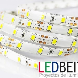 [LBI5630PW0075] SMD5630 LED Strip, 5M, IP65, Pure White IP65