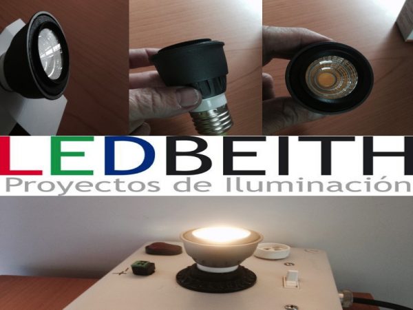 [LBS555E27WW10124] COB LED SPOTLIGHT, 5W, Spot light, Warm White E27