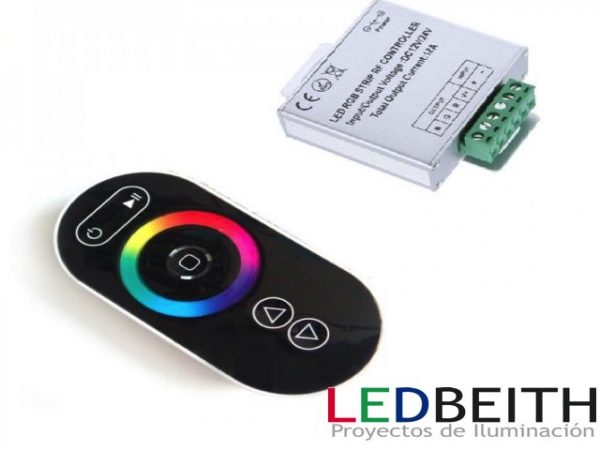 [LBT2RGB0043] RGB RF Controller with Touch 12A Touch Control