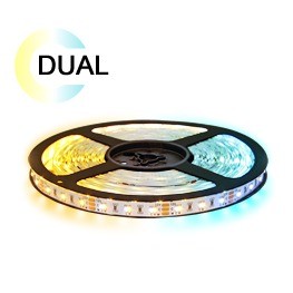 [LB3528BCODUAL120LM] 600 Led Strip 3528 White Dual Interior With Controller