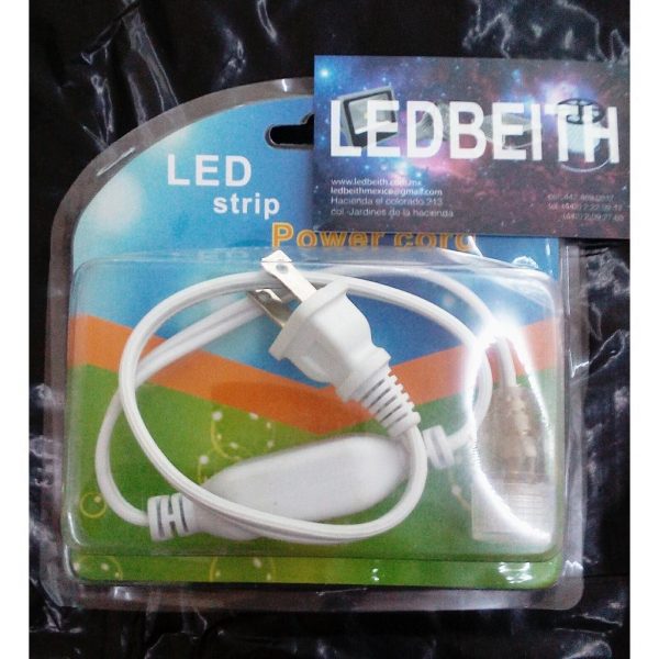 [LB105050110V] Connector feeder for led strip 110V SMD5050 - Hose 5050