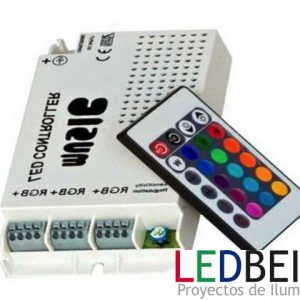 [IRMC9H010] RGB controller + AUDIO + IR remote control