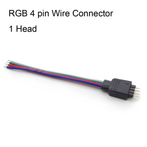 [SLB1052008] Connection cable for RGB LED strips (4 Pin) Male with comb