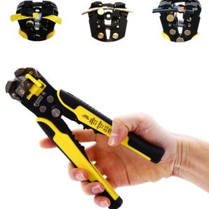 [HLB062294463] Multifunctional Industrial Cable Stripper with Pro Touch Grips