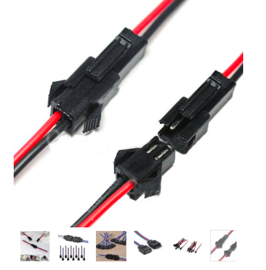 [SLB10519172P] 2 Pin connector cable, PAR, for LED strips