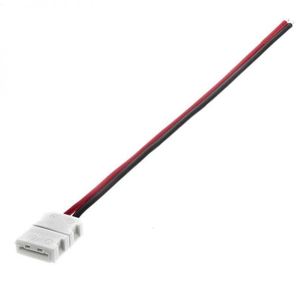 [SLB-LA-001CL] Direct connection cable for single color LED strip (2 Pin) 8mm
