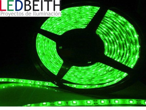 [LB120G0058] 600 LED Strip SMD 3528, IP33, 5M, Green