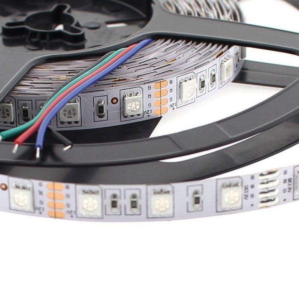 [LB5050RGB024] SMD5050 LED Strip, DC12V, 5m (60 Led / m) - IP33 - RGB