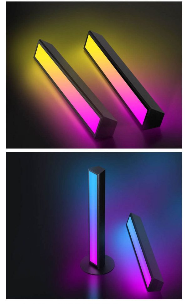 Smart Light Bar Party Gaming Room Dector Rhythm Lights LED RGB Colorful Music Ambient Light With Scene Modes And Music Modes